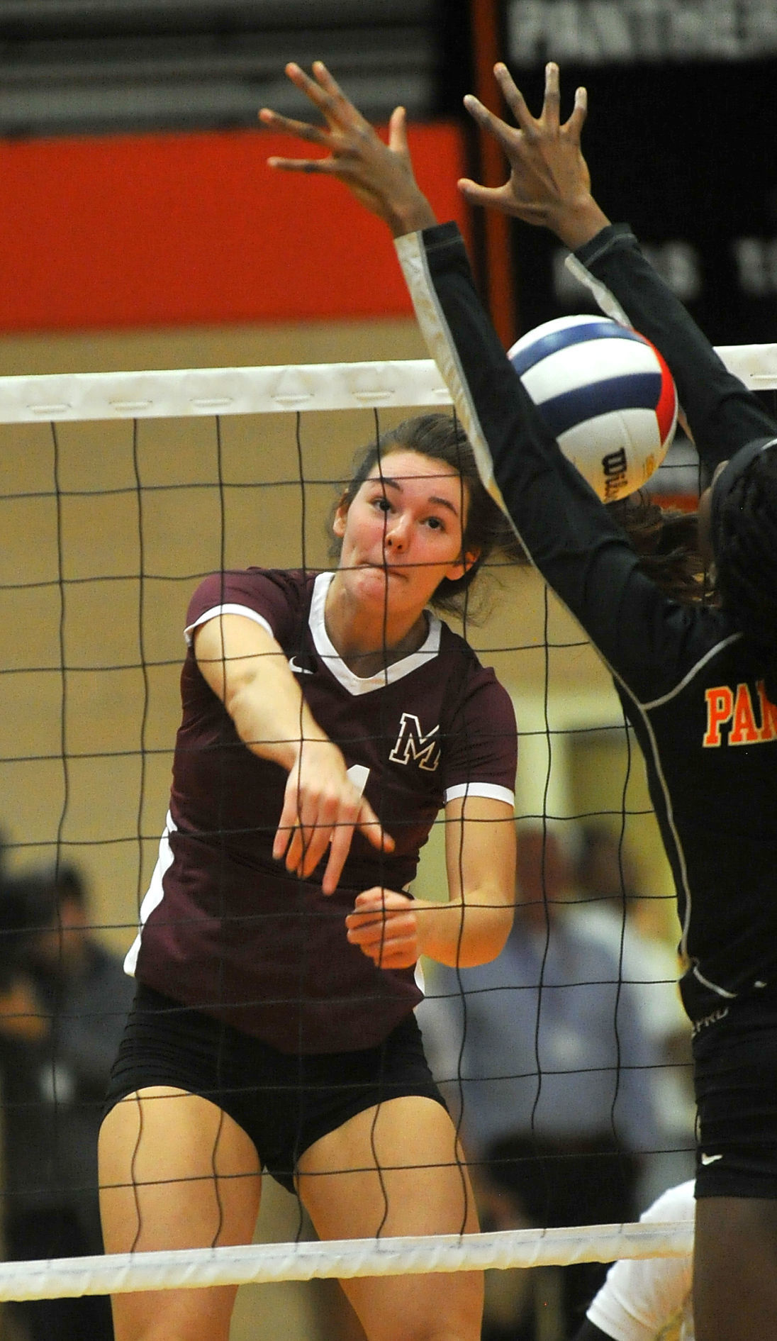 Moline vs United Township volleyball